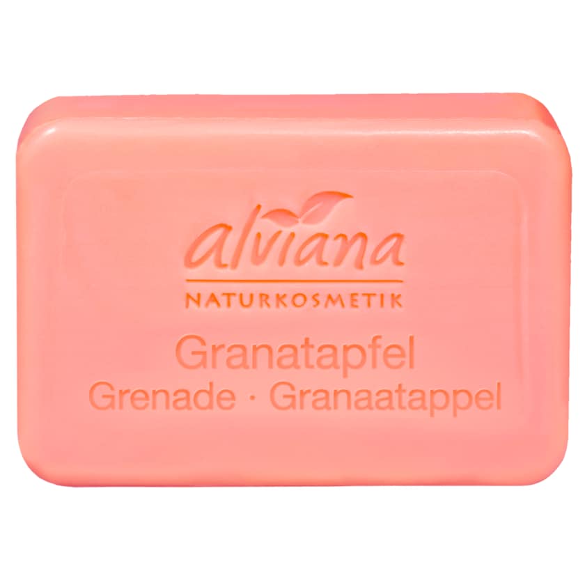 Alviana Stückseife Granatapfel 100g